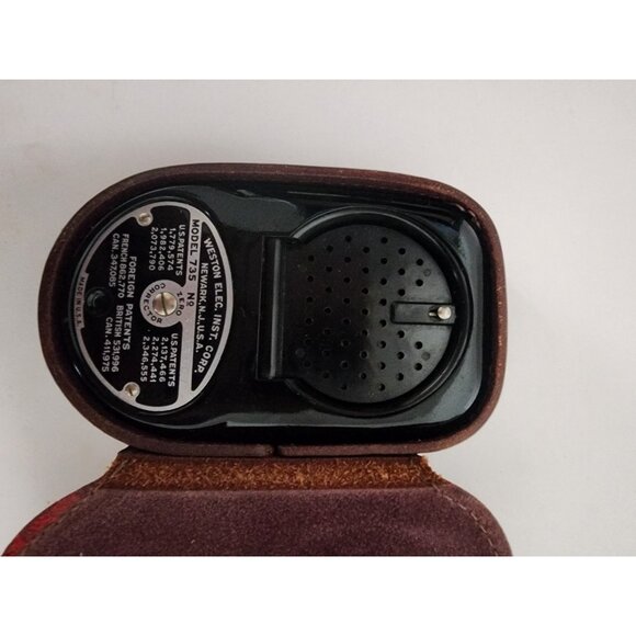 Vintage Weston Master II Exposure Light Meter Case UNTESTED Photography 735 - Picture 3 of 4